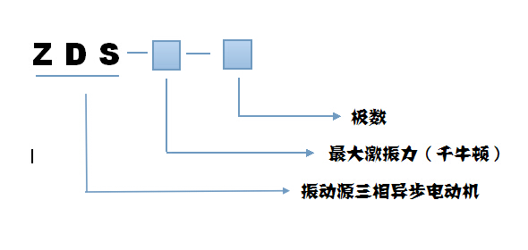 ZDS振动电机型号说明